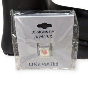 Designs by Juvalino Link Mates Red Gem Charm